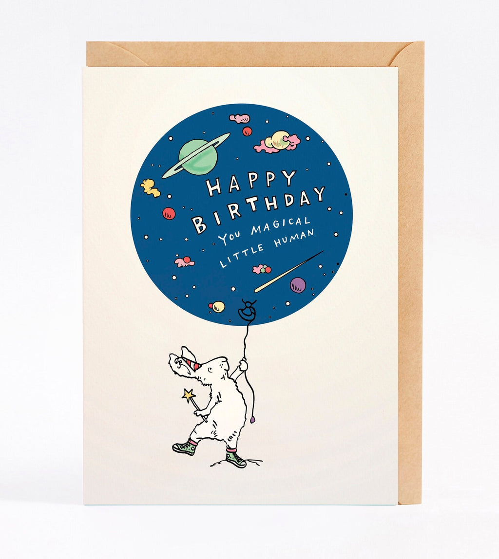 Wally Gift Card - “Happy Birthday you Magical Little Human”