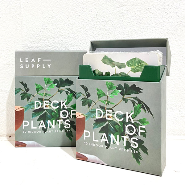 Leaf Supply Deck of Plants Cards / Games Green Folk Botany Shop