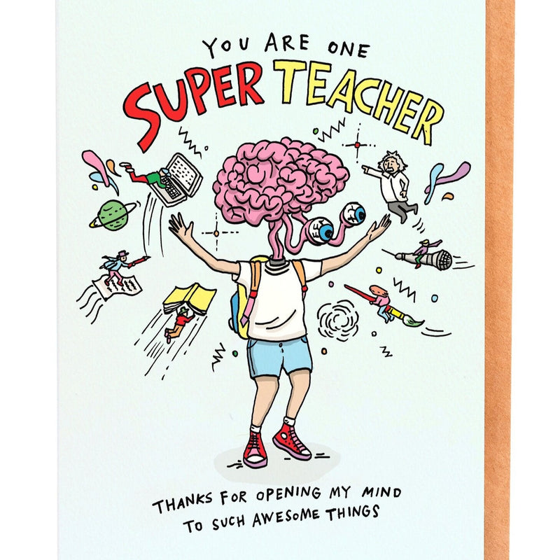 Wally Gift Card - Super Teacher