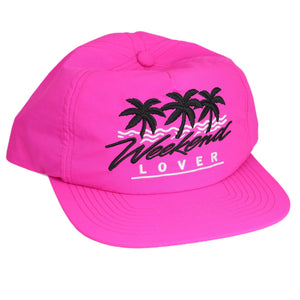 Lobster Shanty - Weekend Lover - Fluro Pink Nylon Cap