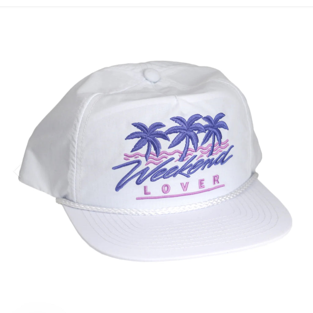 Lobster Shanty - Weekend Lover - White Nylon Cap