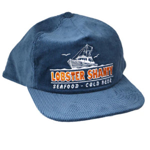 Lobster Shanty - Trawling - Blue Corduroy Cap