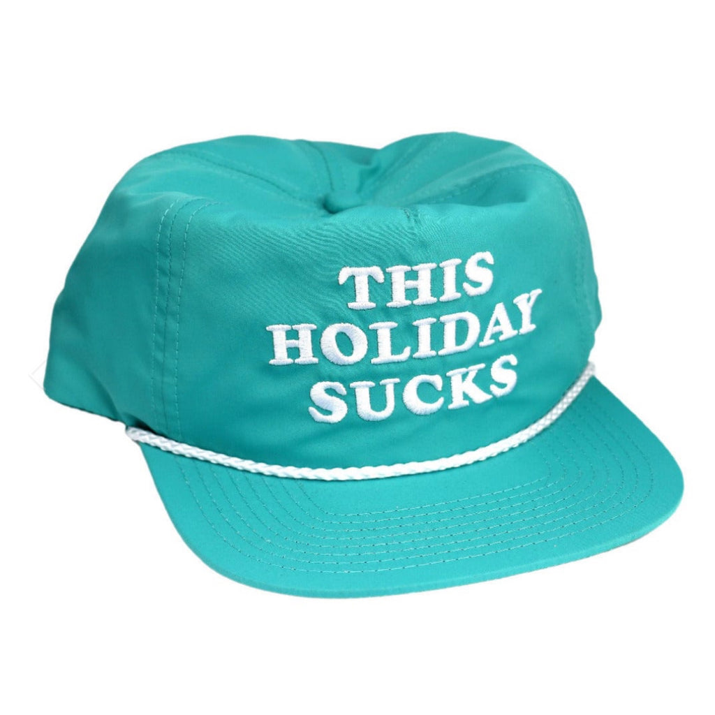 Lobster Shanty - This Holiday Sucks - Teal Cap