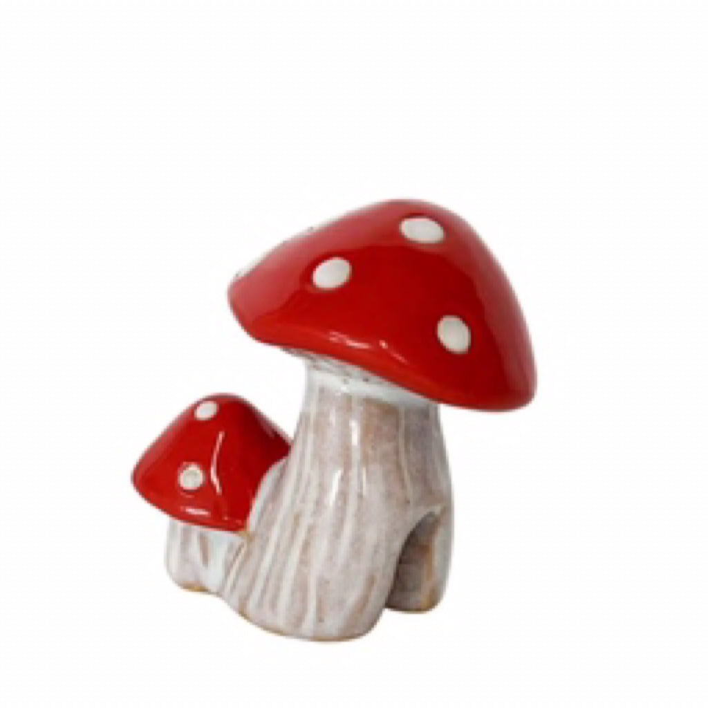 Toadstool pot hanger