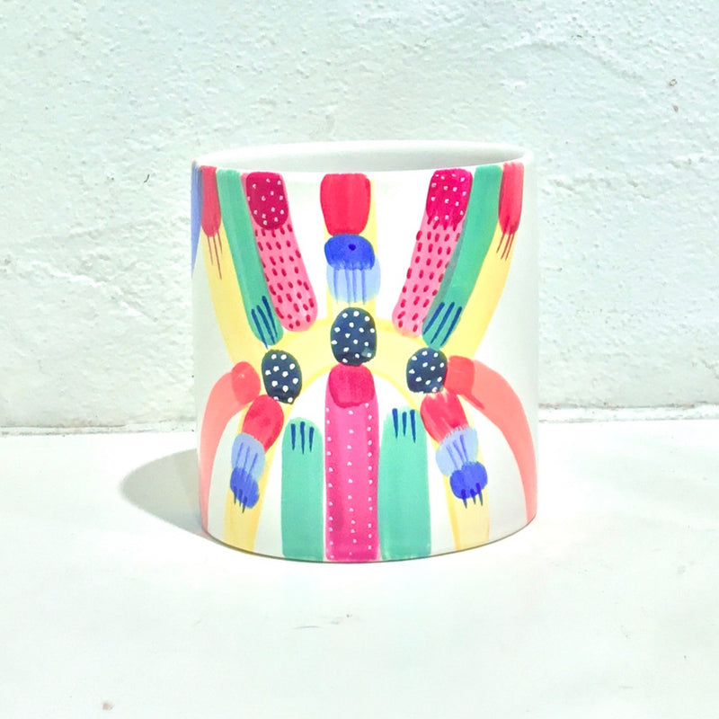 Clare Whitney - Hand-painted Pots - Small #F