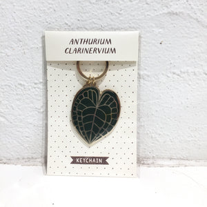 Wit & whistle - key chain - Anthurium clarinervium
