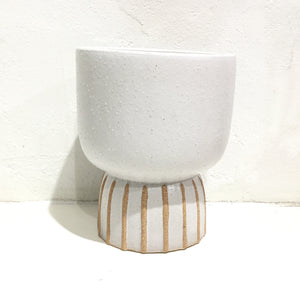 Beaker ceramic pot - medium