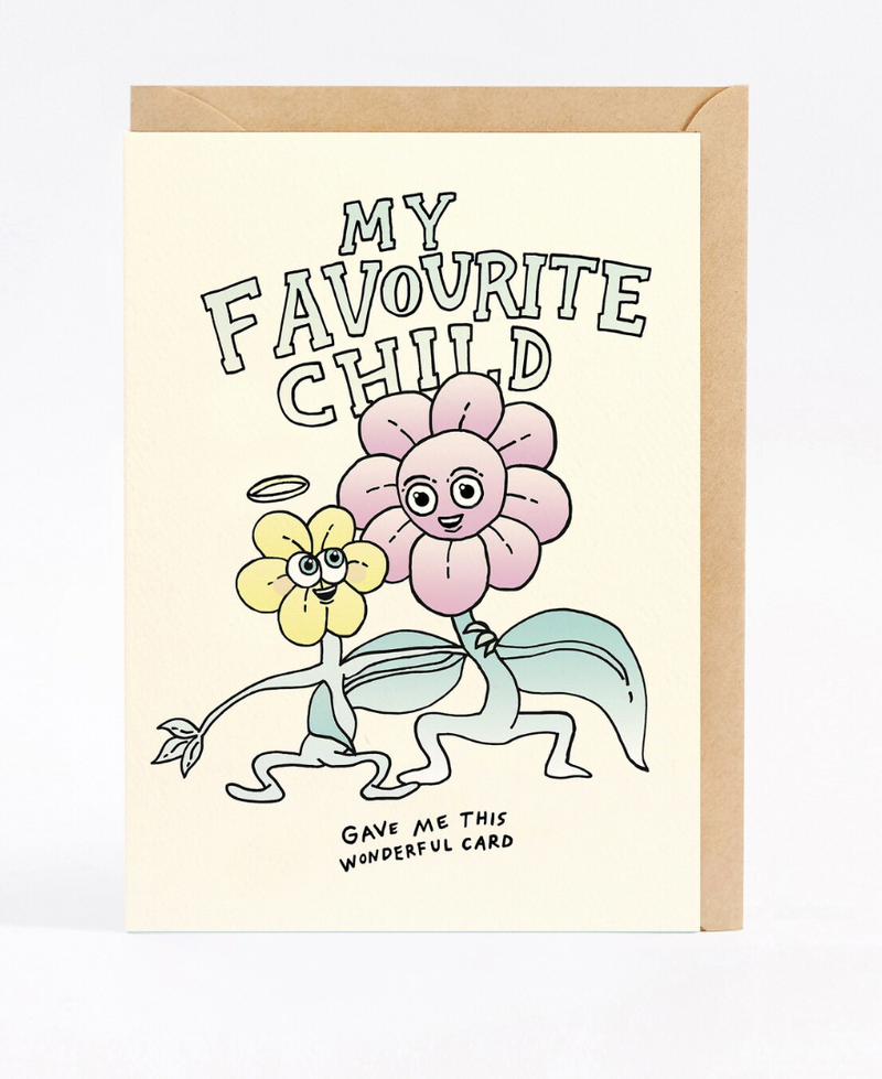 Wally Gift Card - “My Favourite Child”
