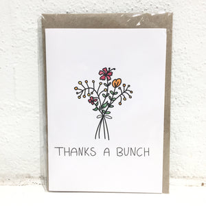 Rosy Thoughts - Gift Card - Thanks a Bunch