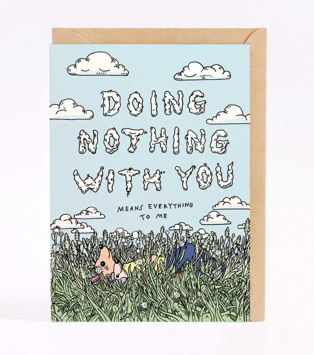 Wally Gift Card - “Doing nothing with you, means everything…”