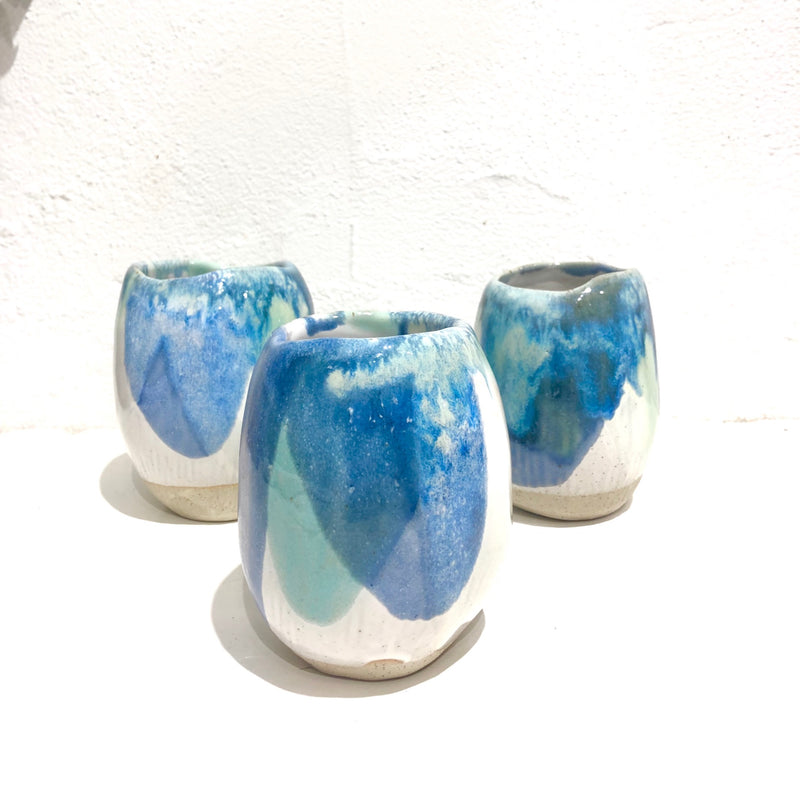 Daisy Cooper Handmade Ceramics - Bud Vase #F - Landscape