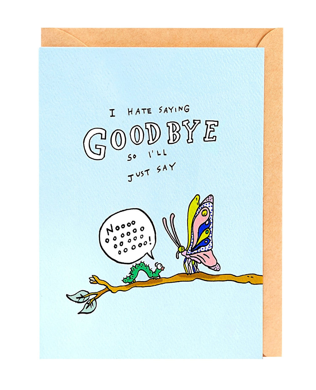 Wally Gift Card - “Goodbye Butterfly”