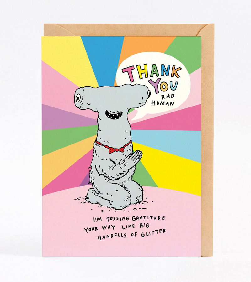 Wally Gift Card - “Thank You Rad Human”