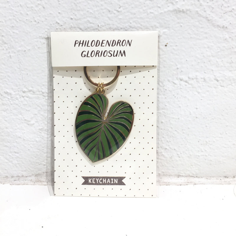 Wit & whistle - key chain - Philodendron gloriosum