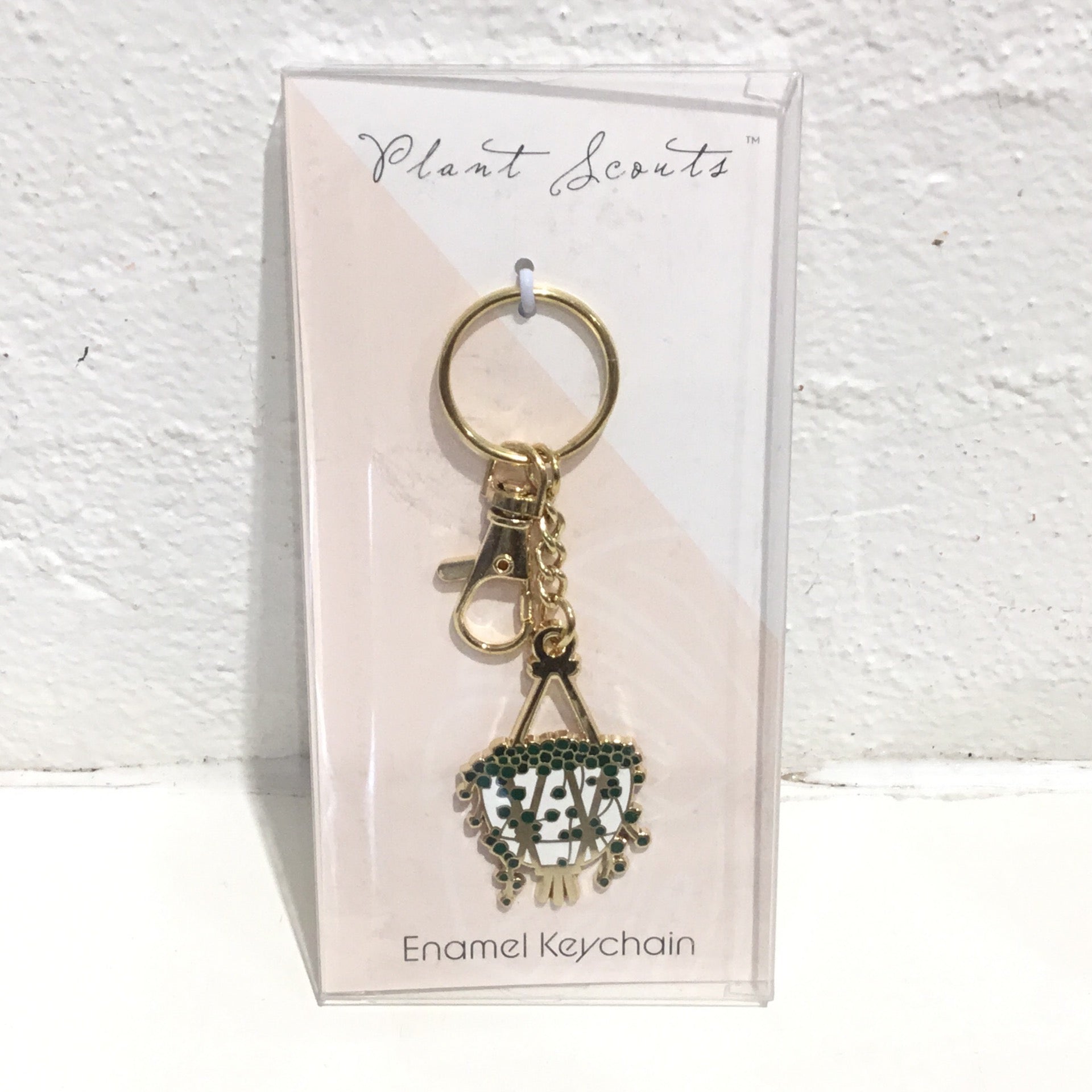Plant Scouts Keychain - String of Pearls – Green Folk Botany Shop