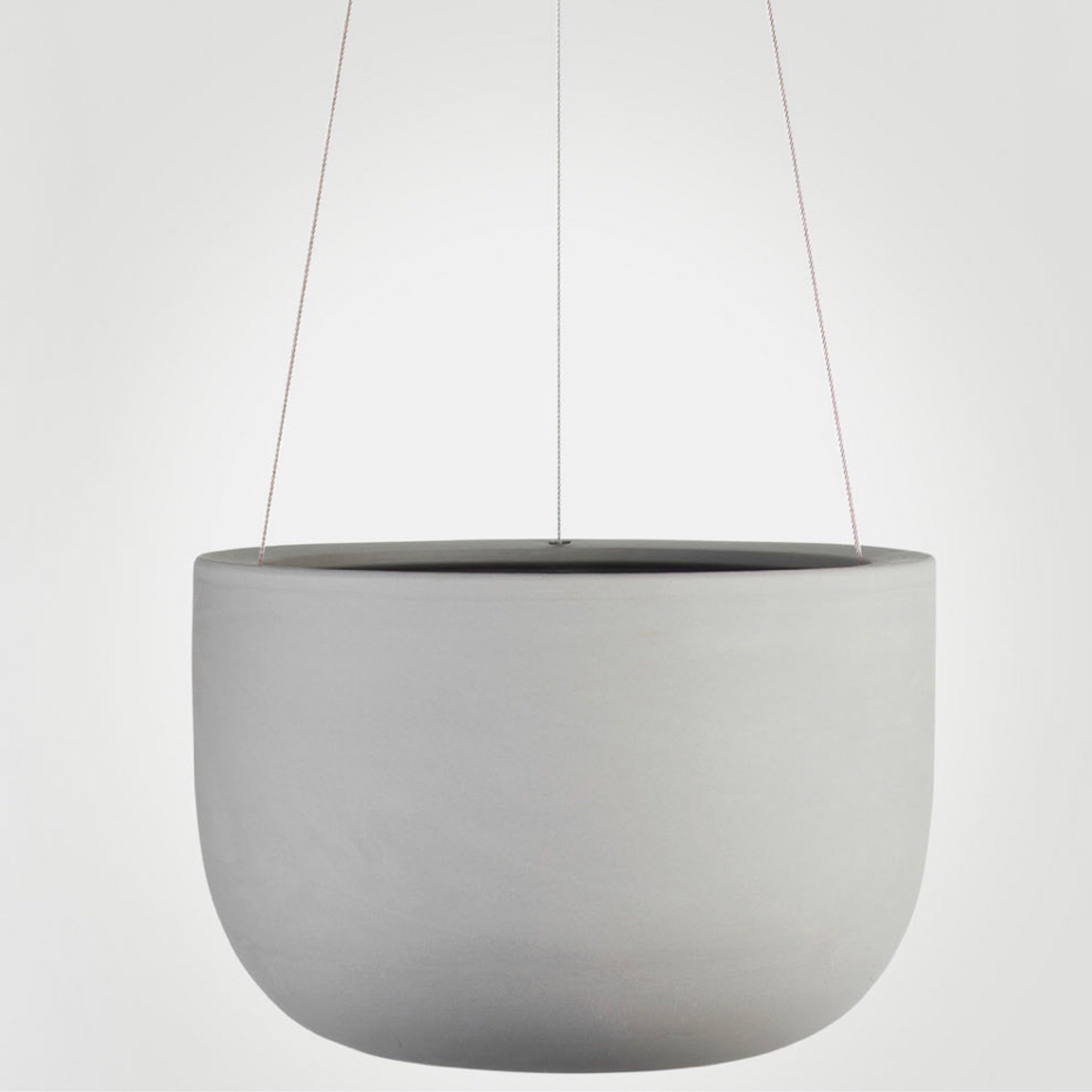 angus and celeste hanging planter Angus & Celeste Raw Earth Hanging Pot