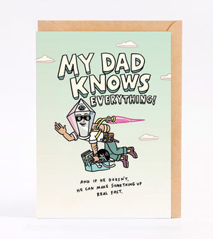 Wally Gift Card - “My Dad knows everything!”