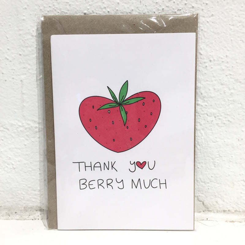 Rosy Thoughts - Gift Card - Thank you Berry Much