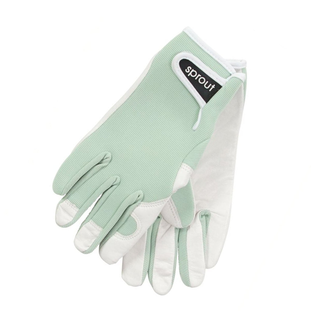 Sprout Goatskin Gloves - Sage Green