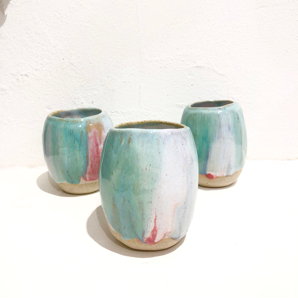 Daisy Cooper Handmade Ceramics - Bud Vase #G - Rainbow