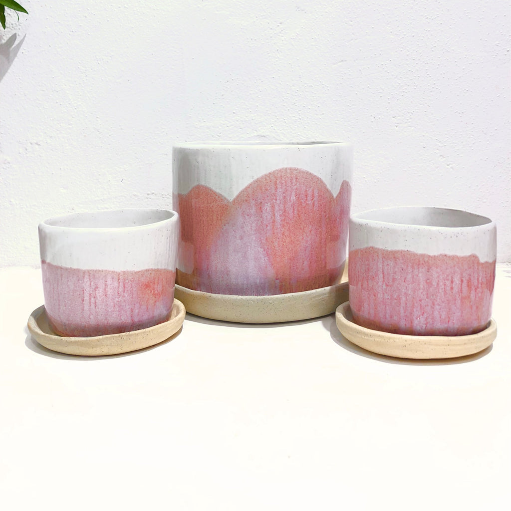 Daisy Cooper Handmade Ceramics - Planters #C Autumn Red