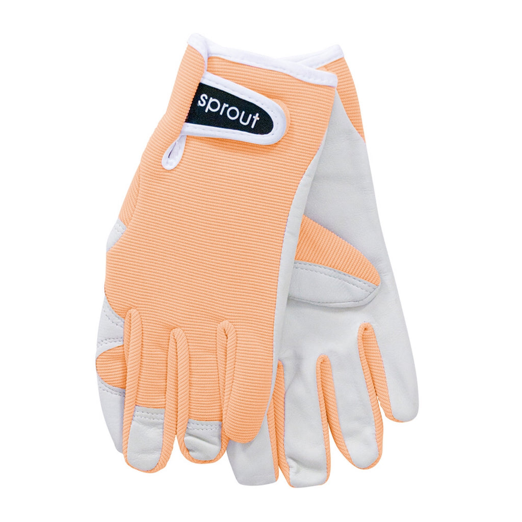Sprout Goatskin Gloves - Apricot Wash