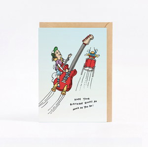 Wally Gift Card - “Birthday rock…”