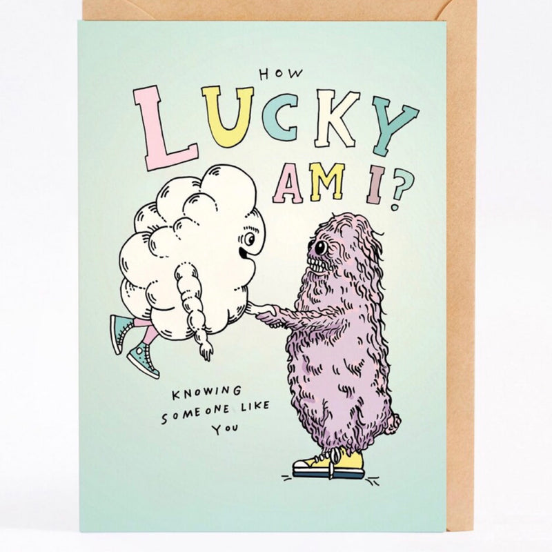 Wally Gift Card - “How Lucky am I”